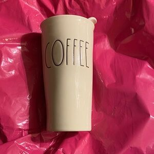 Rae Dunn Cream Coffee Mug